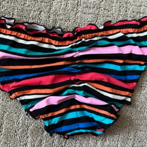 SUNDAZED Mermaid Ruffled Cheeky Hipster Bottoms, Small - Picture 4 of 4